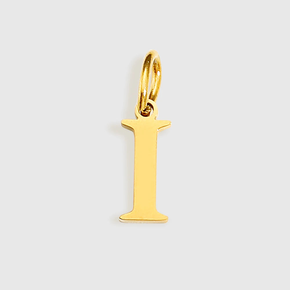 Pendentif "ALBA" Lettre Alphabet