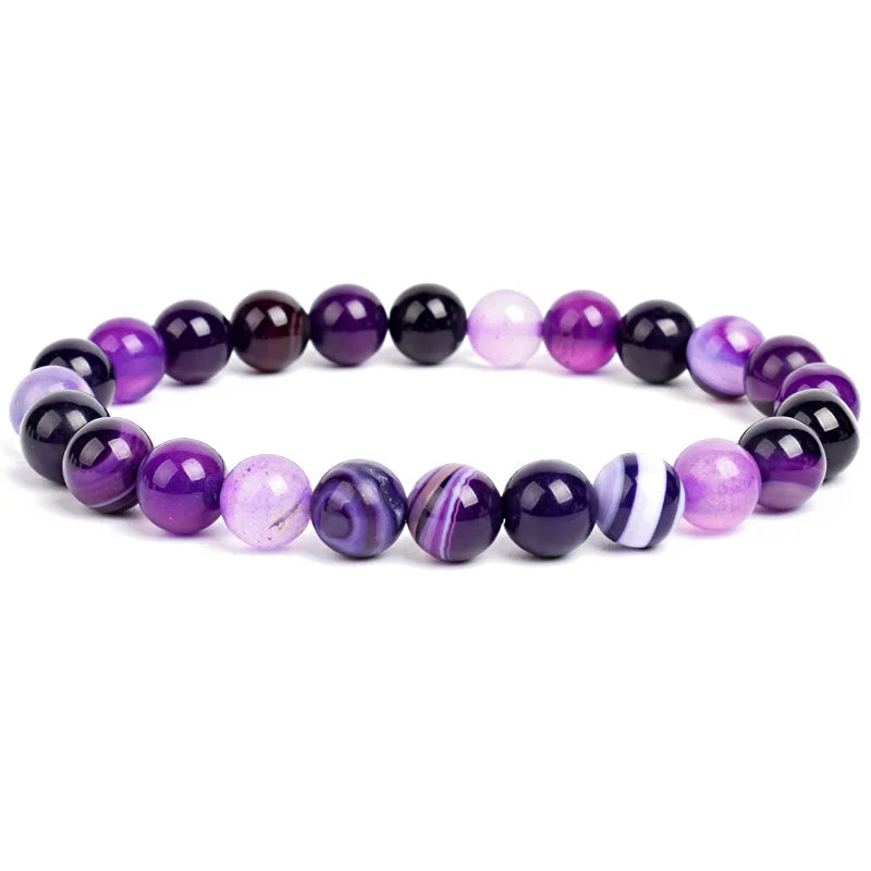 Bracelet "GAIA" Perles en Pierres Naturelles