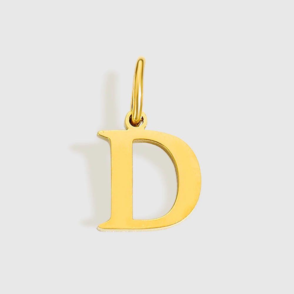 Pendentif "ALBA" Lettre Alphabet