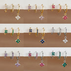 Trio "FLORA" Boucles d'Oreilles Fleurs