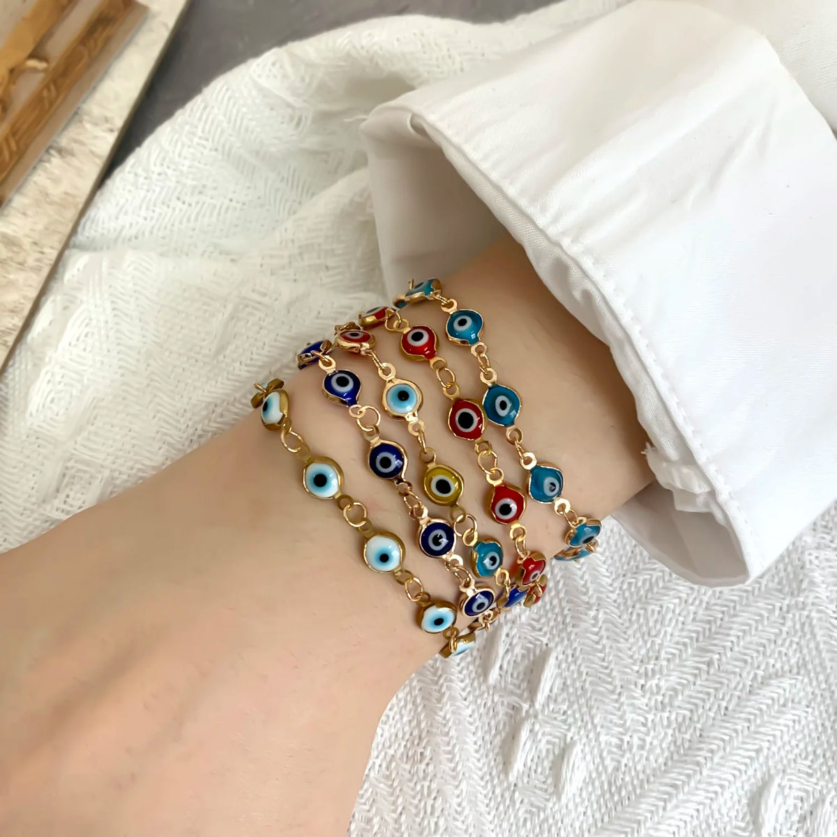 Bracelet "FAYE" Œil Protecteur
