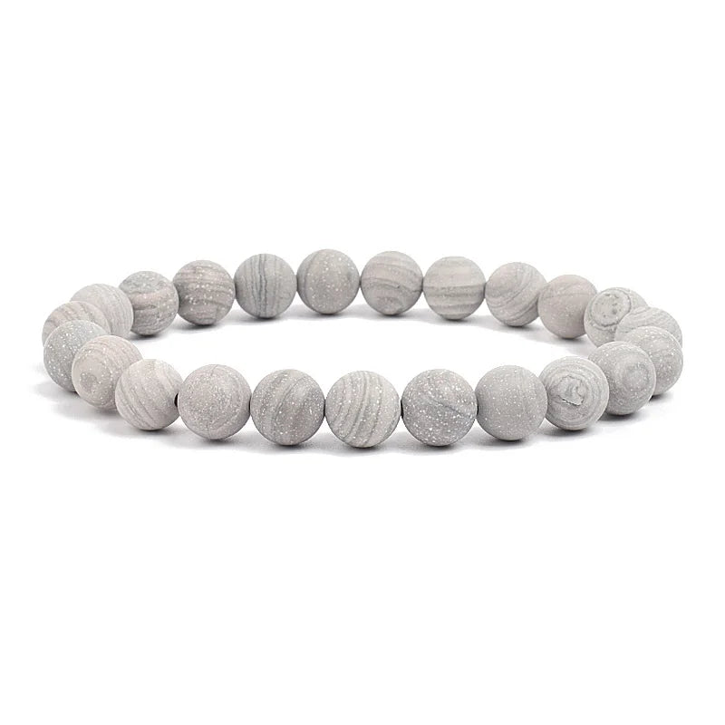 Bracelet "GAIA" Perles en Pierres Naturelles