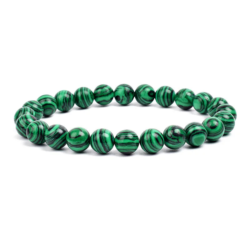 Bracelet "GAIA" Perles en Pierres Naturelles
