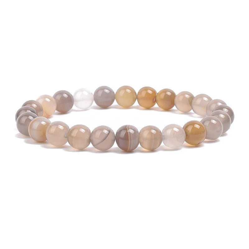 Bracelet "GAIA" Perles en Pierres Naturelles