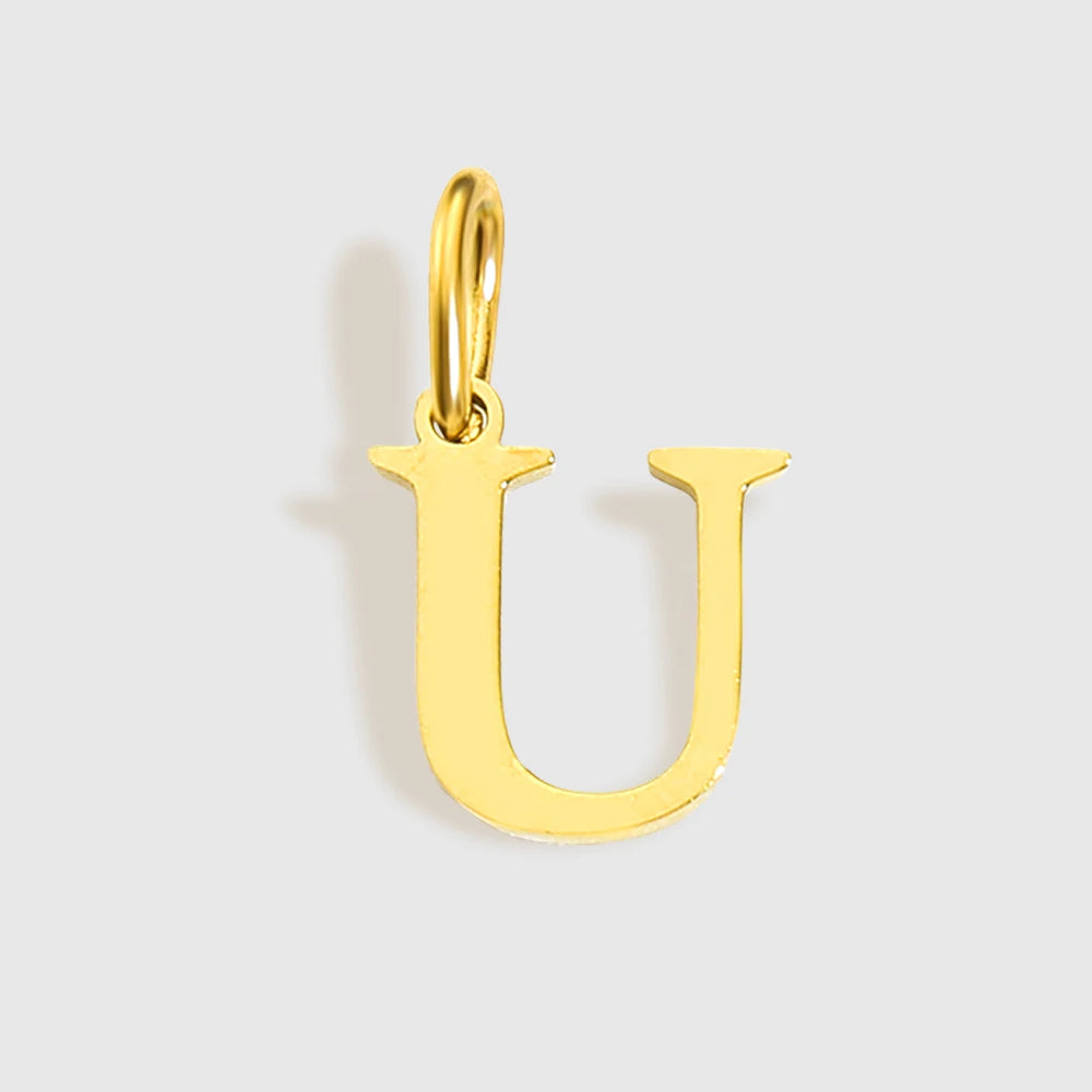 Pendentif "ALBA" Lettre Alphabet