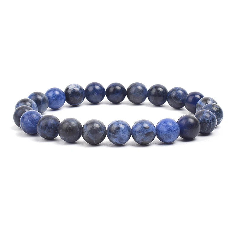 Bracelet "GAIA" Perles en Pierres Naturelles