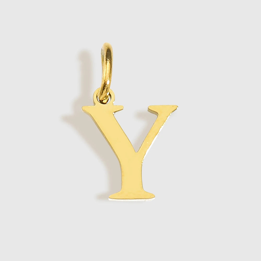 Pendentif "ALBA" Lettre Alphabet