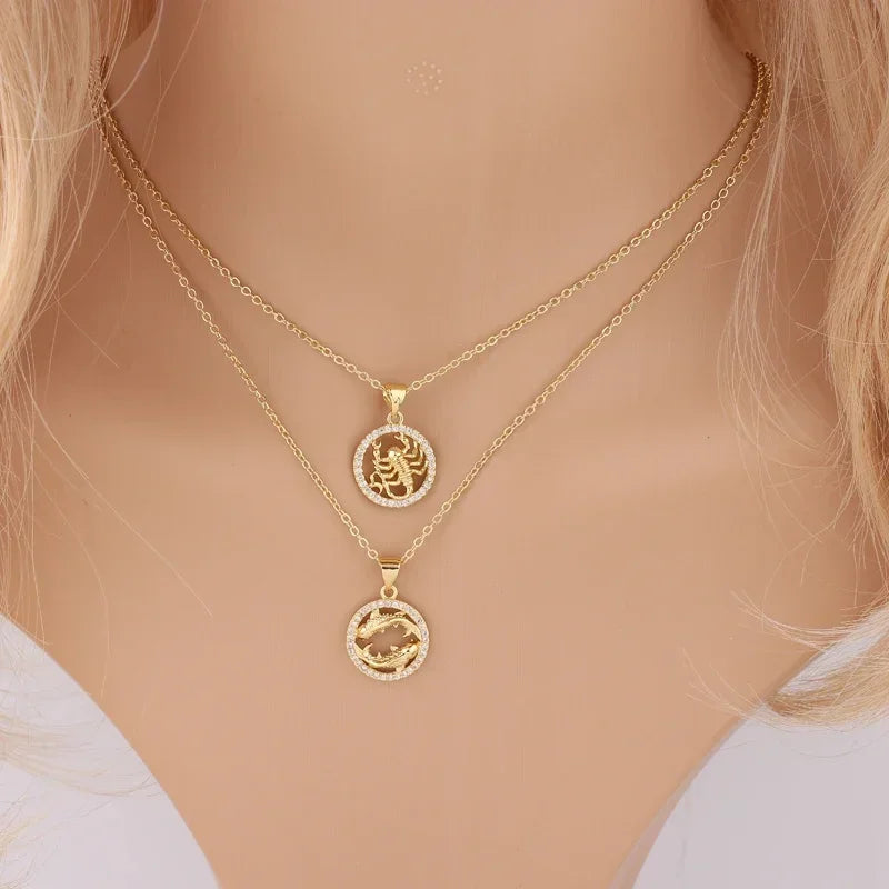 Collier Constellation Zodiaque – Signe Astrologique