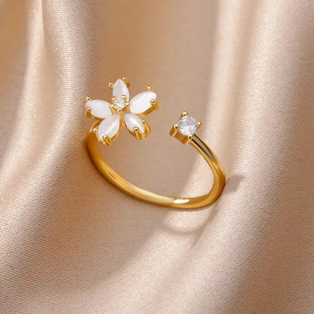 Bague "IRIS" Œil Protecteur Géométrique