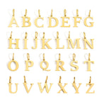 Pendentif "ALBA" Lettre Alphabet