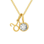 Collier Signe Astrologique – Pierre de Naissance Plaqué Or
