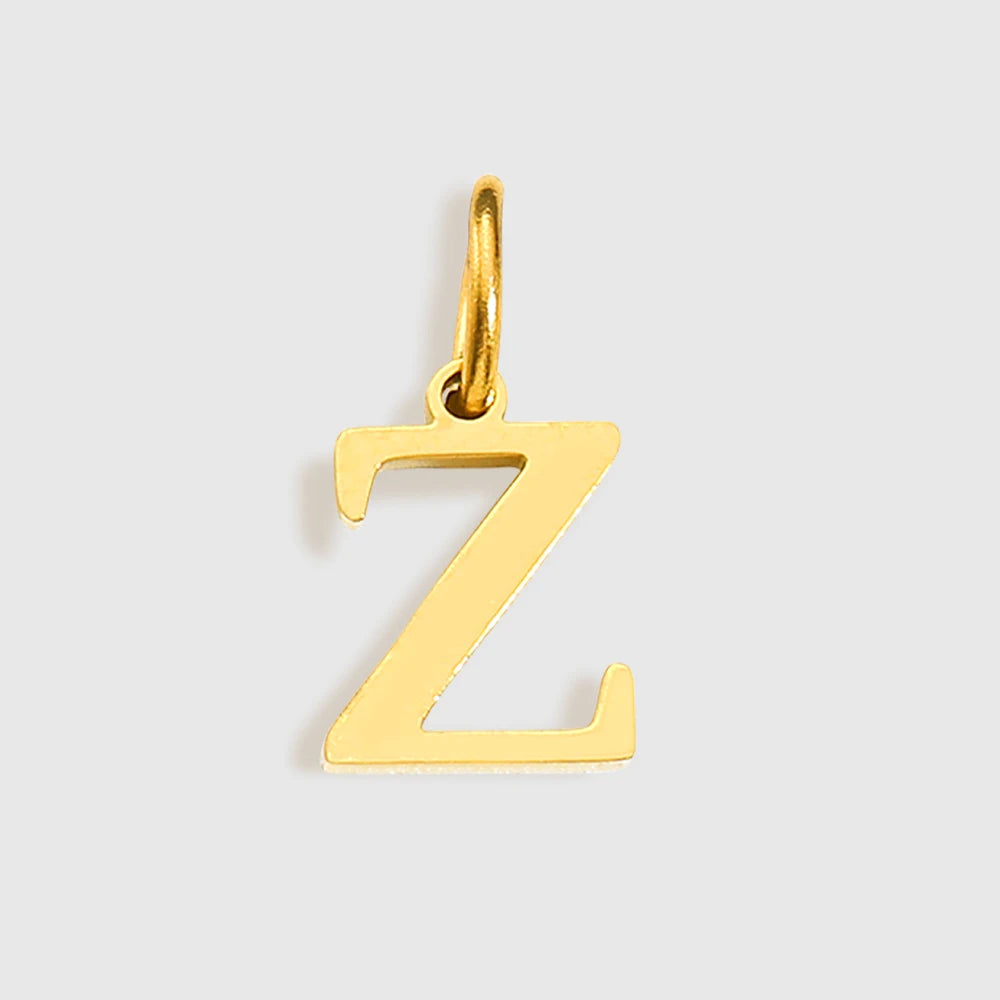 Pendentif "ALBA" Lettre Alphabet