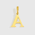 Pendentif "ALBA" Lettre Alphabet