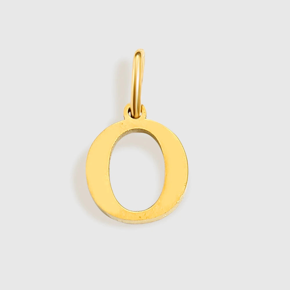 Pendentif "ALBA" Lettre Alphabet