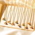 Collier Signe Astrologique – Pierre de Naissance Plaqué Or