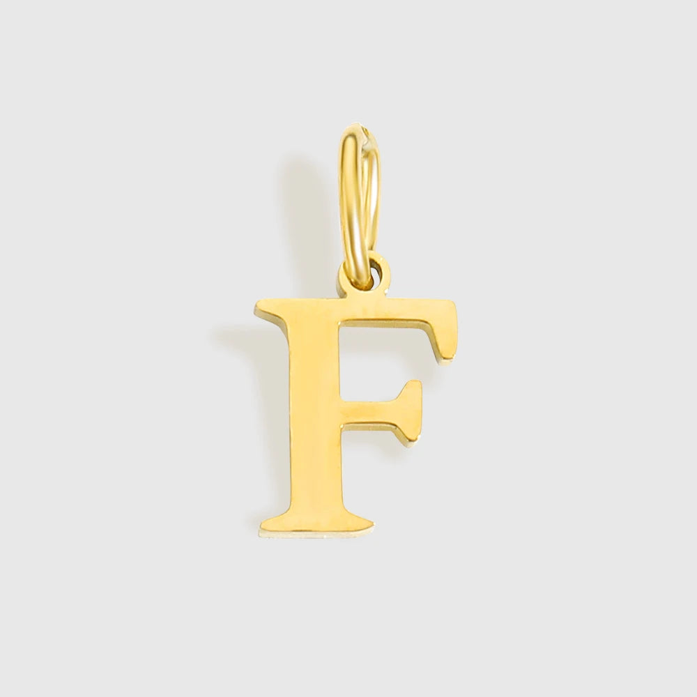 Pendentif "ALBA" Lettre Alphabet