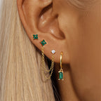 Coffret 3 Boucles d'Oreilles Colorées – Édition Rare