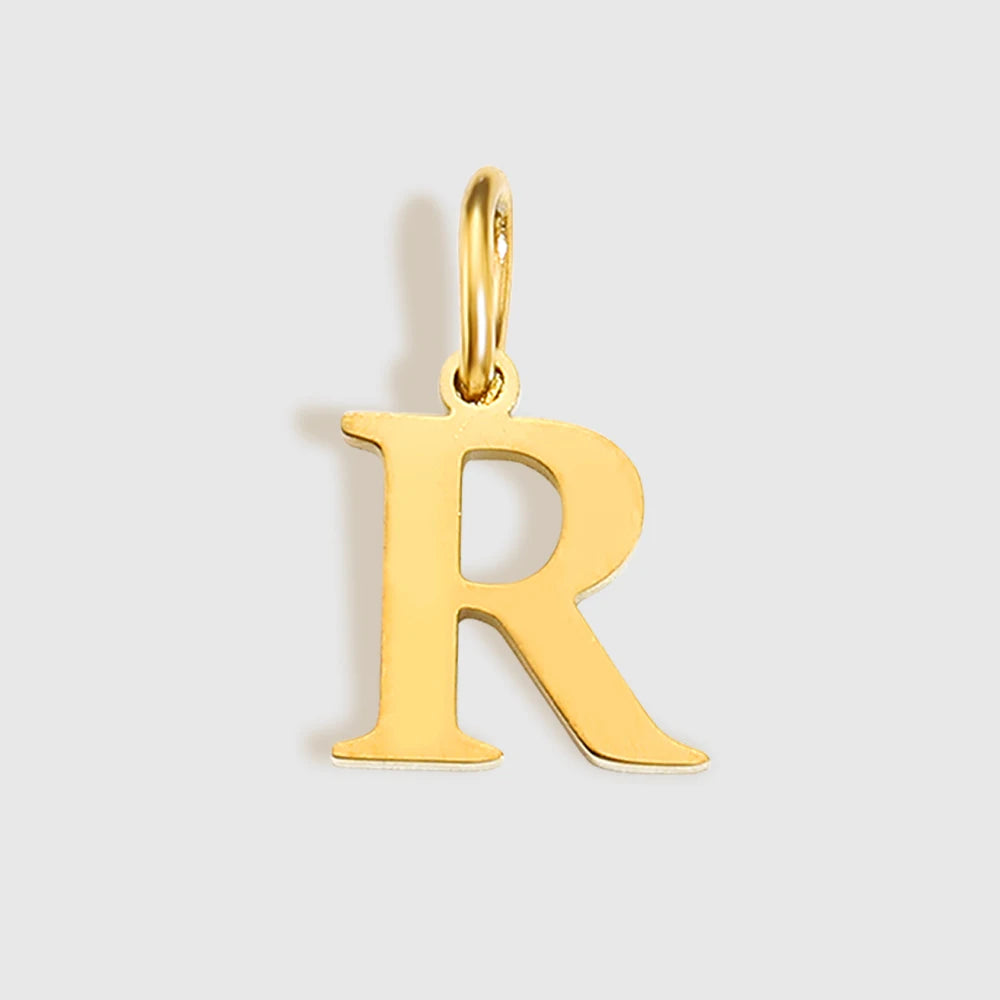 Pendentif "ALBA" Lettre Alphabet