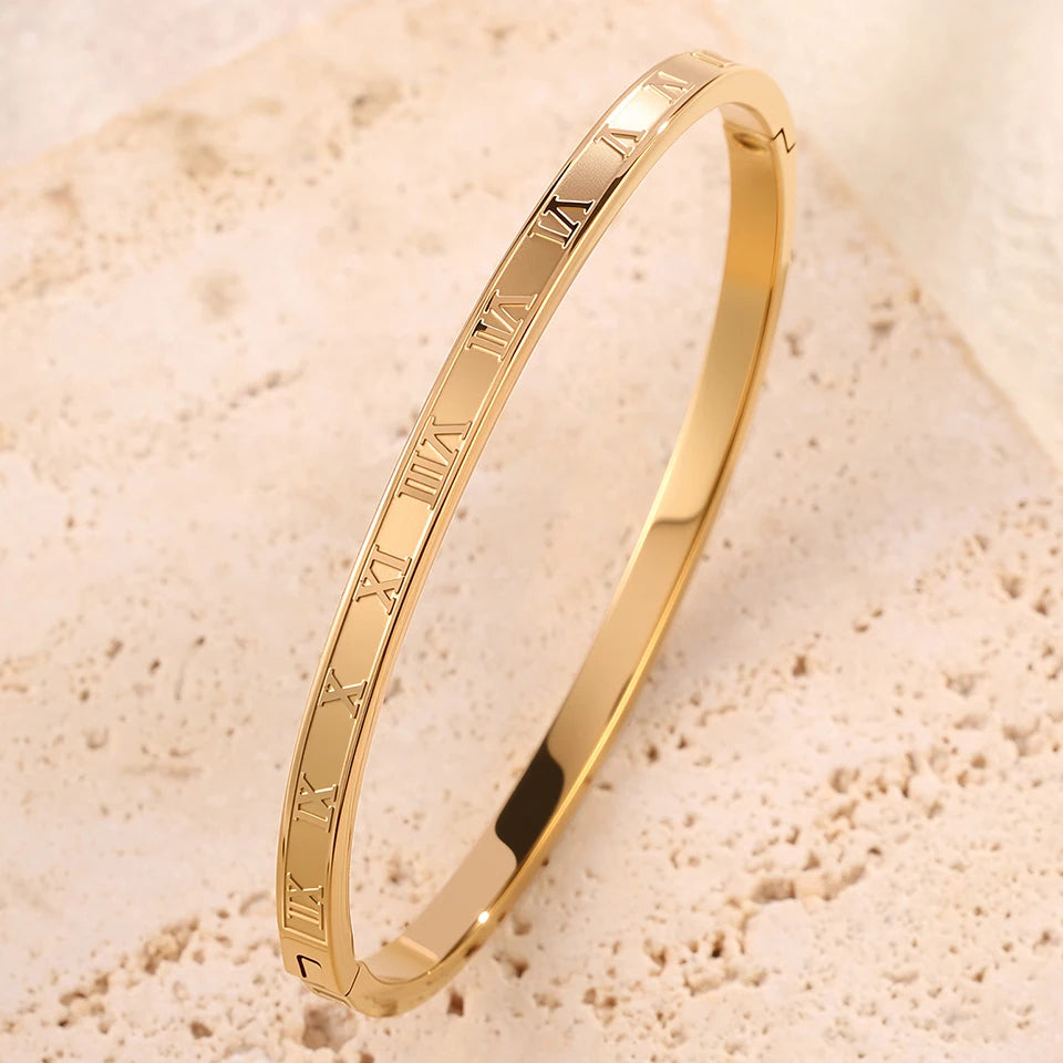 Bracelet "IVY" Jonc Zircon Empilable