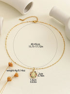 Collier "GRACE" Médaille Vierge Marie