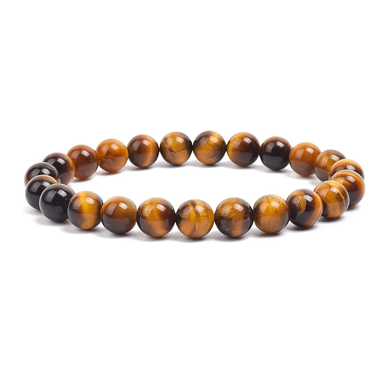 Bracelet "GAIA" Perles en Pierres Naturelles