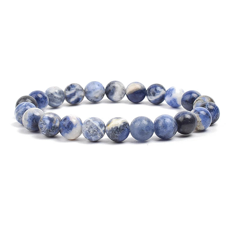 Bracelet "GAIA" Perles en Pierres Naturelles