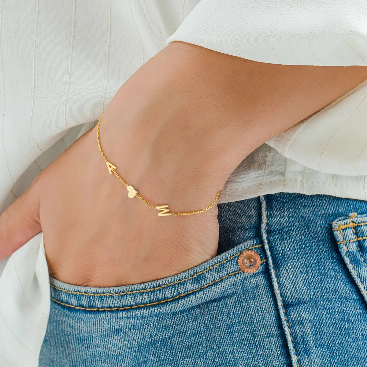 Bracelet personnalisé assorti