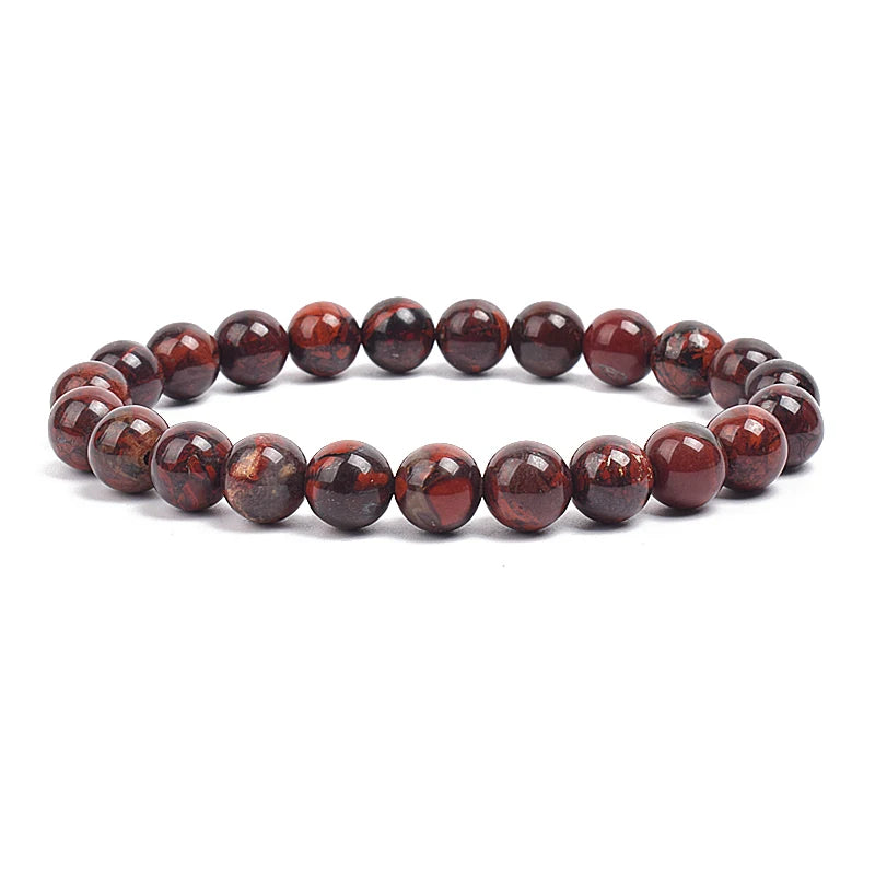 Bracelet "GAIA" Perles en Pierres Naturelles