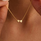 Collier "AVA" Cœurs Personnalisables