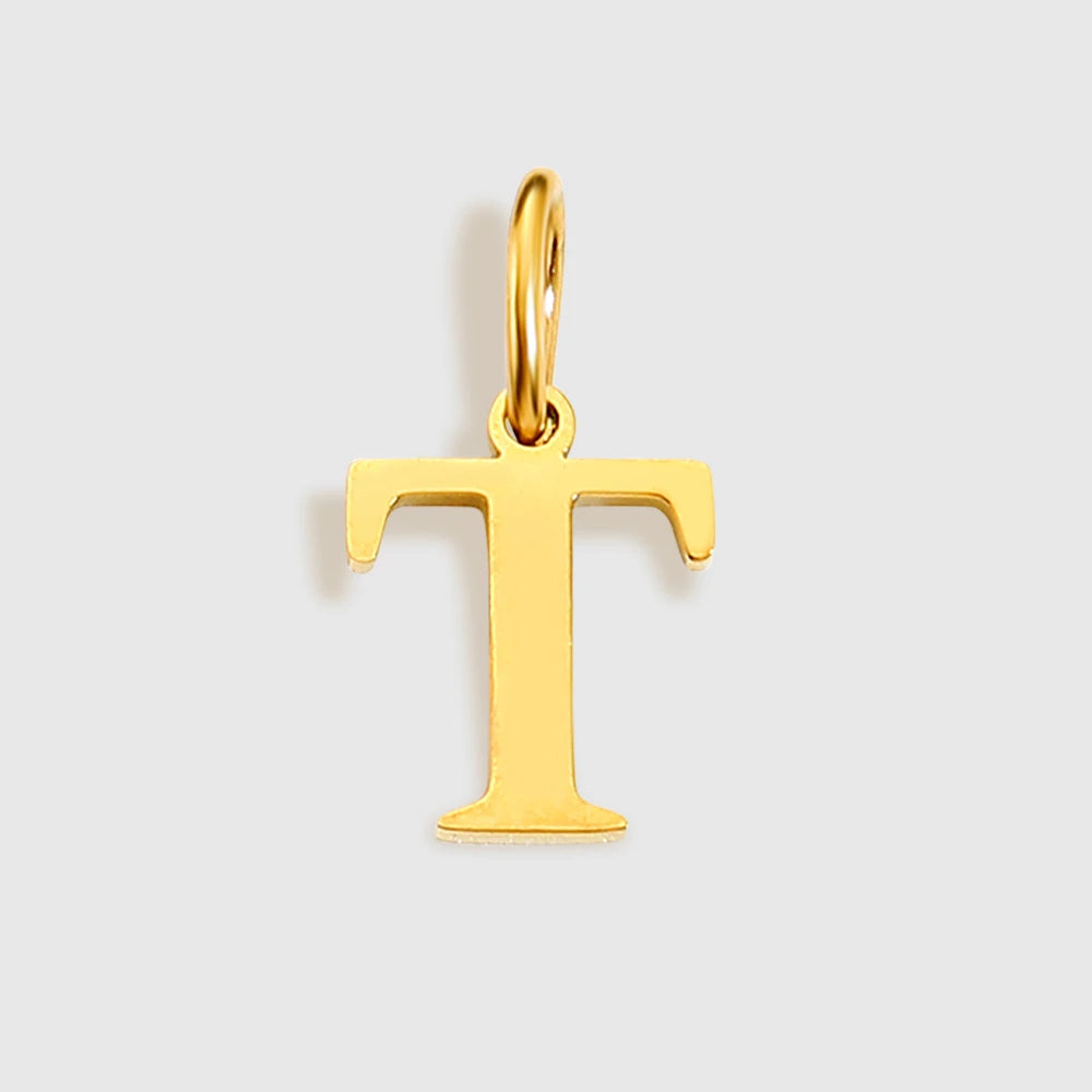 Pendentif "ALBA" Lettre Alphabet