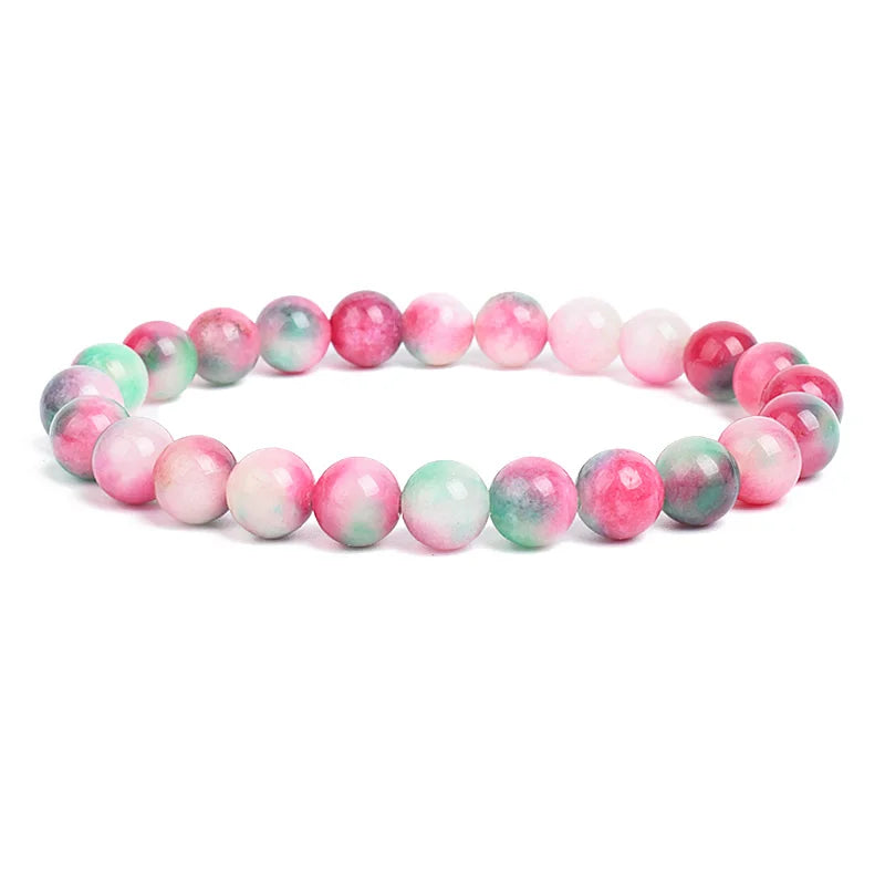 Bracelet "GAIA" Perles en Pierres Naturelles