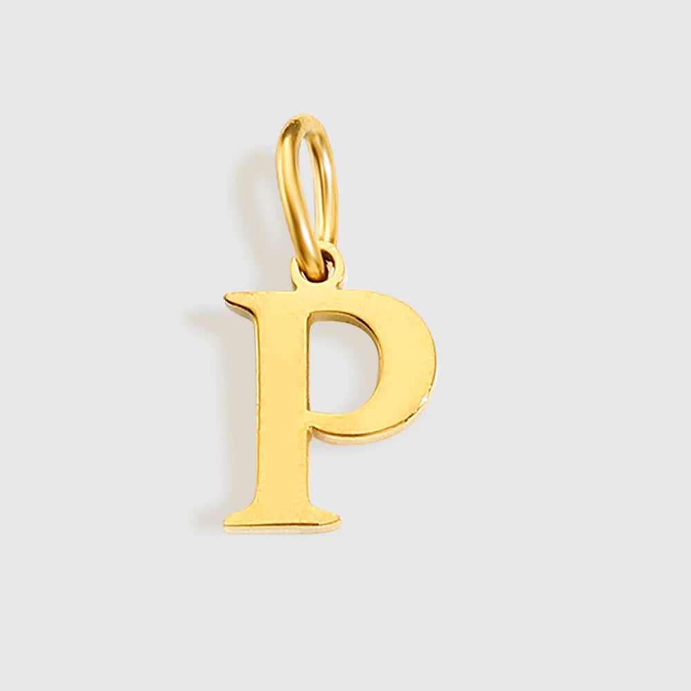 Pendentif "ALBA" Lettre Alphabet