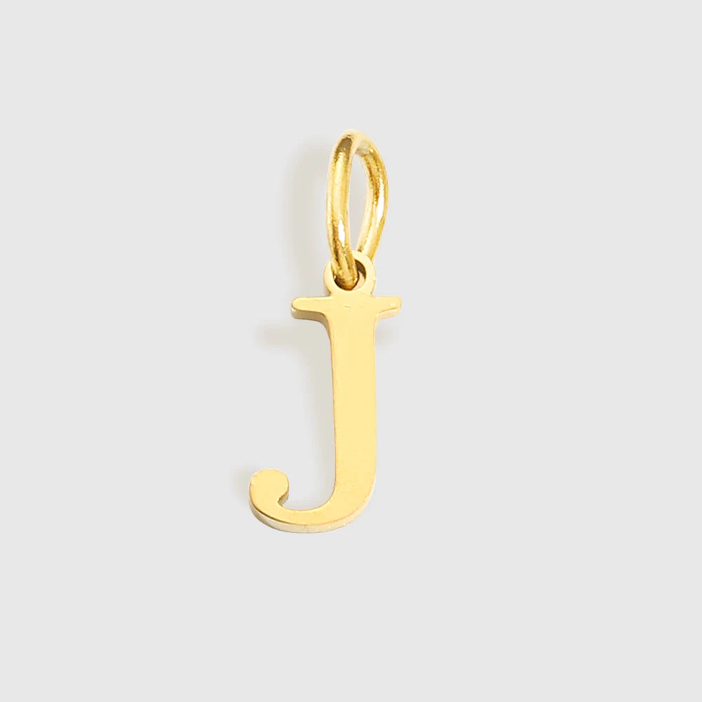 Pendentif "ALBA" Lettre Alphabet